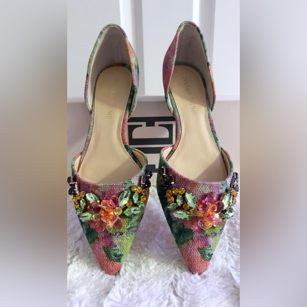 Floral Embellished Women's Shoes